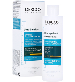 Vichy Produkte VICHY DERCOS Ultra-Sensitiv Shampoo für trockene Kopfhaut,200ml Für schöne Haare 200.0 ml