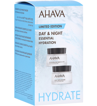 Ahava Gesichtspflege Time To Hydrate Essential Hydration Kit Essential Day Moisturizer Normal to Dry Skin 15 ml + Night Replenisher Normal To Dry Skin 15 ml 1 Stk.
