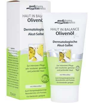 medipharma Cosmetics HAUT IN BALANCE Olivenöl Derm.Akut Salbe Bodylotion 0.075 l