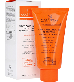 Collistar Sonnenpflege Sun Protection Protective Tanning Cream SPF 15 150 ml