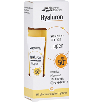 medipharma Cosmetics HYALURON SONNENPFLEGE Lippenbalsam LSF 50+ Lippenbalsam 0.007 l