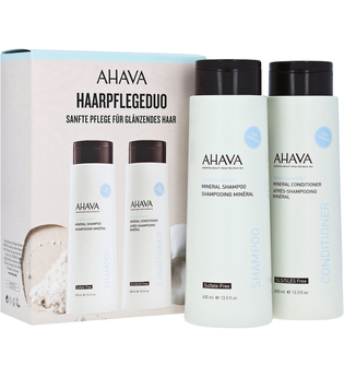 AHAVA Shampoo & Conditioner Mineral Shampoo 400 ml + Mineral Conditioner 400 ml 1 Stk. Haarpflegeset 1.0 st
