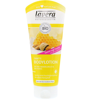 Lavera Körperpflege Body SPA Body Lotion und Milk Bio-Mandelmilch & Bio-Honig Sanfte Body Lotion 200 ml
