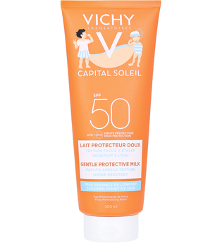 Vichy Produkte VICHY IDÉAL SOLEIL Kinder-Sonnenschutz-Milch für Gesicht und Körper LSF 50+,300ml Sonnencreme 0.3 l