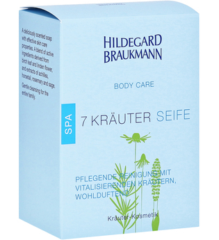 Aktion - Hildegard Braukmann Body Care 7 Kräuter Seife 150 g Stückseife
