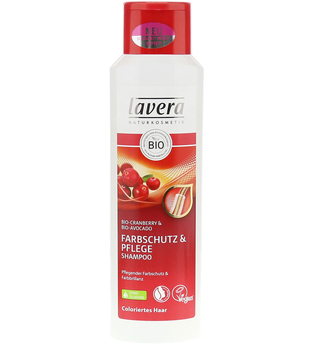 Lavera Haarpflege Shampoo Bio-Cranberry & Bio-Avocado Farbschutz & Pflege Shampoo 250 ml