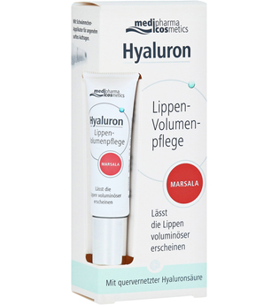 medipharma Cosmetics HYALURON LIPPEN-Volumenpflege Balsam marsala Lippenpflege 0.007 l