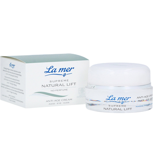 LA MER SUPREME Natural Lift Anti Age Cream Auge ohne Parfüm 15 Milliliter