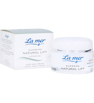 La mer Supreme Natural Lift Anti Age Cream Nacht 50 ml (parfümfrei) Nachtcreme