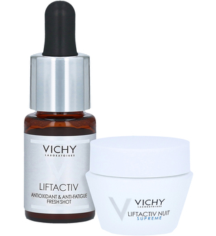 Vichy Liftactiv Antioxidative Frische-Kur + gratis VICHY Liftactiv Nachtcreme 15 ml 10 Milliliter