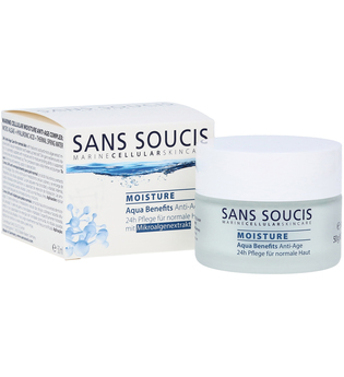 Sans Soucis Moisture Aqua Benefits Anti-Age 24h Pflege für trockene Haut 50 ml Gesichtscreme