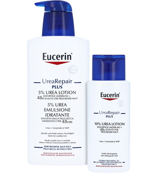 Eucerin UreaRepair plus Lotion 5% + gratis Eucerin UreaRepair PLUS Lotion 10% (150 ml) 400 Milliliter
