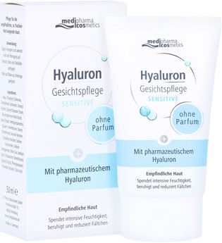 medipharma Cosmetics Medipharma Cosmetics Hyaluron Gesichtspflege Sensitive Anti-Aging Pflege 50.0 ml