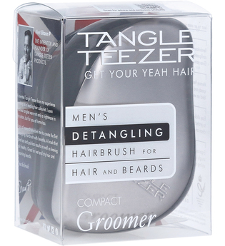 TANGLE TEEZER Haarentwirrbürste »Compact Styler«, zum Entknoten der Haare, grau, Male Groomer