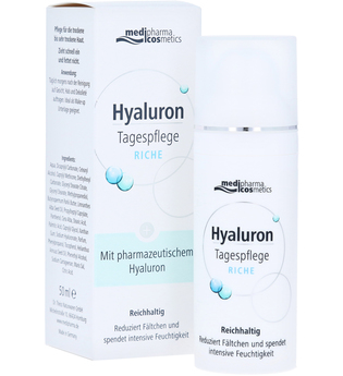 medipharma Cosmetics Produkte Medipharma Cosmetics Hyaluron Tagespflege riche Creme Gesichtscreme 50.0 ml