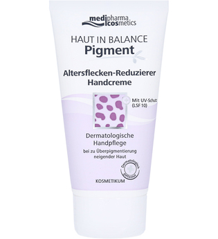 medipharma Cosmetics HAUT IN BALANCE Pigment Altersfl.-Reduz.Handcreme Handlotion 0.075 l