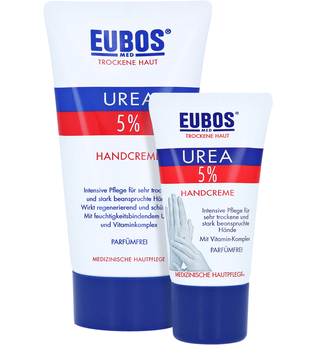 Eubos Trockene Haut Urea 5% Handcreme + gratis Eubos Handcreme 5% Urea 25 ml 75 Milliliter