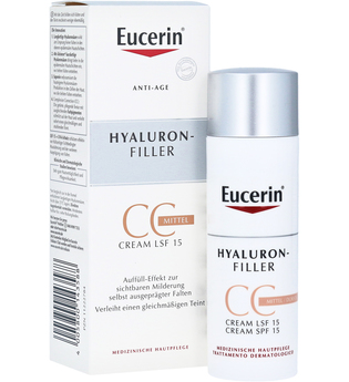 Eucerin Produkte Eucerin Anti-Age HYALURON-FILLER CC Cream mittel,50ml Gesichtspflege 50.0 ml