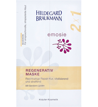 Hildegard Braukmann Pflege Emosie Regenerativ Maske 2 x 7 ml 1 Stk.