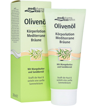 medipharma Cosmetics Medipharma Cosmetics Olivenöl Körperlotion Mediterrane Bräune Körpercreme 200.0 ml
