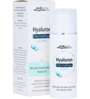 medipharma Cosmetics Medipharma Cosmetics Hyaluron Nachtpflege légère Nachtcreme 50.0 ml