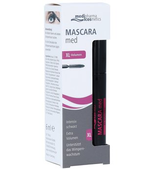 medipharma cosmetics Mascara med XL-Volumen Mascara 6 ml Intensiv Schwarz