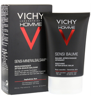 Vichy Produkte VICHY HOMME  SENSI-MINERALBALSAM Ca Hautberuhigender Balsam,75ml Männerkosmetik 75.0 ml