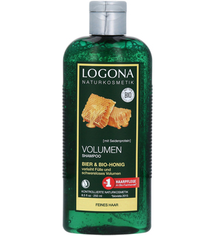 LOGONA Haarshampoo »Logona Volumen Shampoo Bier & Bio-Honig«