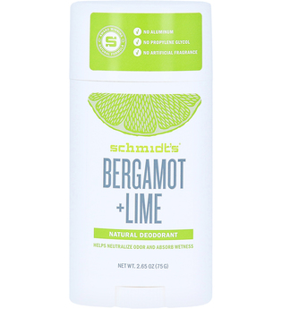 SCHMIDTS Deo Stick Signature Bergamot & Lime 75 Gramm