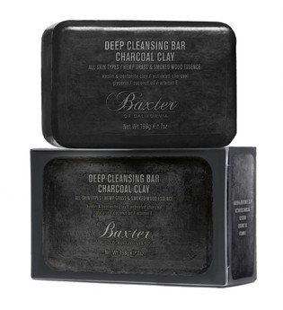 Baxter of California Produkte Deep Cleansing Bar Charcoal Clay Körperseife 198.0 g