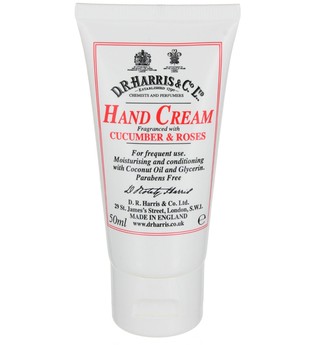 D.R. Harris Produkte Cucumber & Roses Hand Cream Handcreme 50.0 ml
