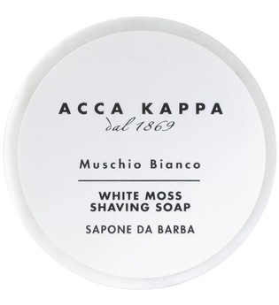 Acca Kappa Produkte Muschio Bianco Shaving Soap Rasierseife 100.0 g