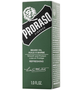 PRORASO Bartöl »Green Refreshing«, zähmt lange Bärte