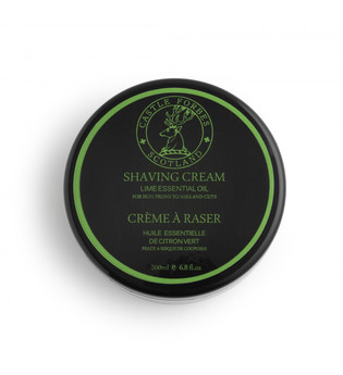 Castle Forbes Shaving Cream Lime Rasiercreme 200.0 ml