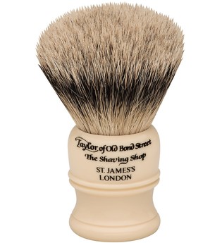 Taylor of Old Bond Street Super Badger Shaving Brush medium Ivory Rasierpinsel