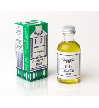 LE BAIGNEUR Produkte Hemp Grape Seed Beard & Face Oil Bartpflege 50.0 ml