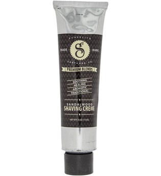 Suavecito Premium Blends Sandalwood Shaving Creme Rasierer 118.0 ml