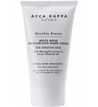 Acca Kappa Muschio Bianco Moisturizing Hand Cream Creme 75.0 ml