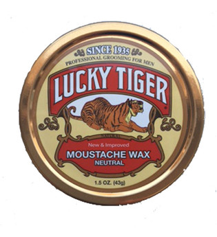 LUCKY TIGER Mustache Wax Gold Bartpflege 43.0 ml