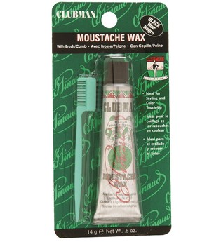 Clubman Pinaud Moustache Wax Hang Pack - Schwarz, 14 g