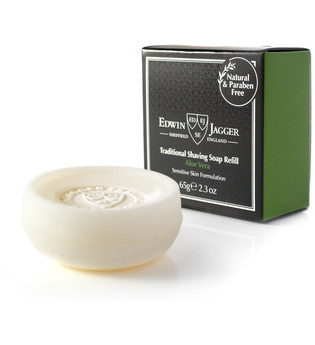 EDWIN JAGGER Traditional Shaving Soap Refill Aloe Vera 65 g