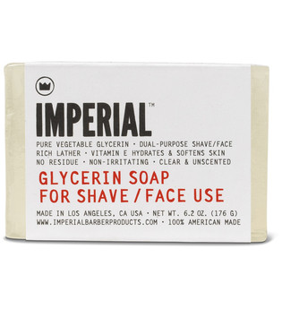 Imperial Barber Glycerin Shave & Face Soap Bar 176 g