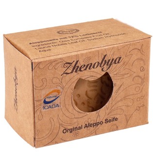 Zhenobya Bio Alepposeife mit 12% Lorbeeröl 120g 120 g