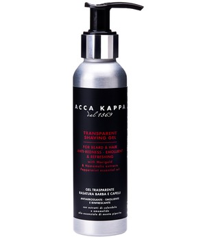 Acca Kappa Barber Shop Transparent Shaving Gel Rasiergel 125.0 ml