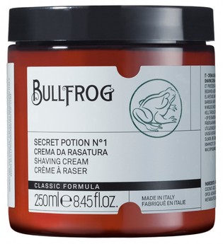 Bullfrog Shaving Cream Secret Potion N.1 Classic 250 ml Rasiercreme