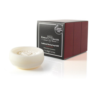 EDWIN JAGGER Produkte Traditional Shaving Soap 3 Refill Sandalwood Rasierseife 195.0 g