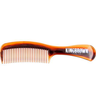 King Brown Pomade Tort Handle Comb 1 stk