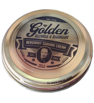 Golden Beards Produkte Bergamot Shaving Cream Rasiercreme 100.0 ml