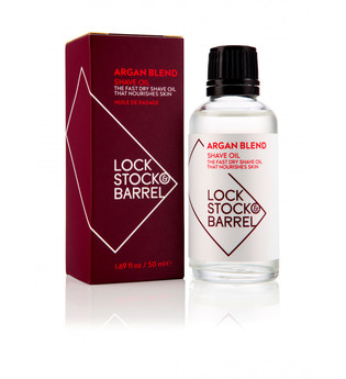 Lock Stock & Barrel Argan Shave Oil 50 ml