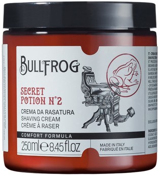 Bullfrog Shaving Cream Secret Potion N.2 Comfort 250 ml Rasiercreme